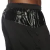 Parke & Ronen New Spring '25 Black Vector Swim Short sold by Underwear Expert