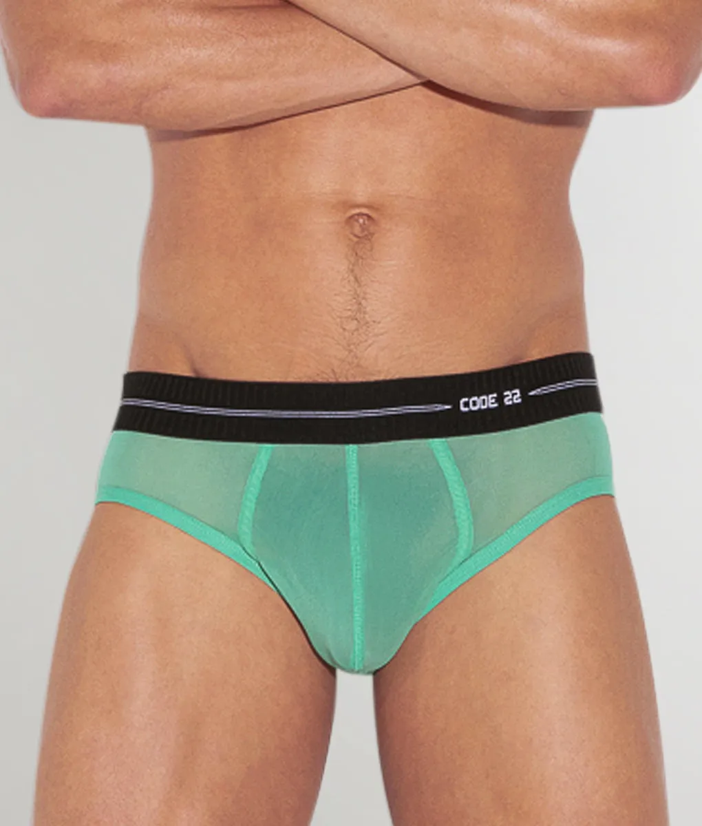 CODE 22 Sheer Mesh Brief sold by Underwear Expert product image thumbnail 5