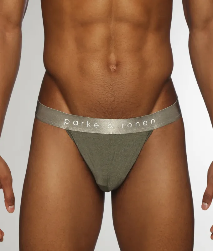 Parke & Ronen Quartz Jersey Thong sold by Underwear Expert