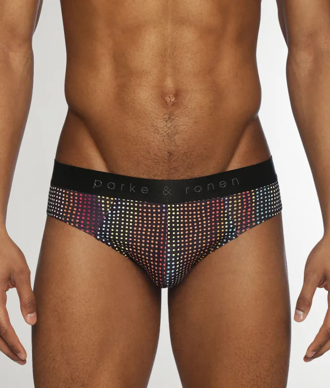 Parke & Ronen Pride Funfetti Low-Rise Brief sold by Underwear Expert