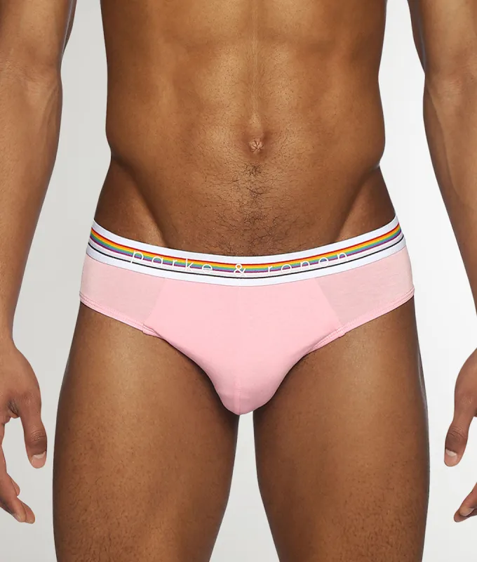 Parke & Ronen Pride Solid Low-Rise Brief sold by Underwear Expert