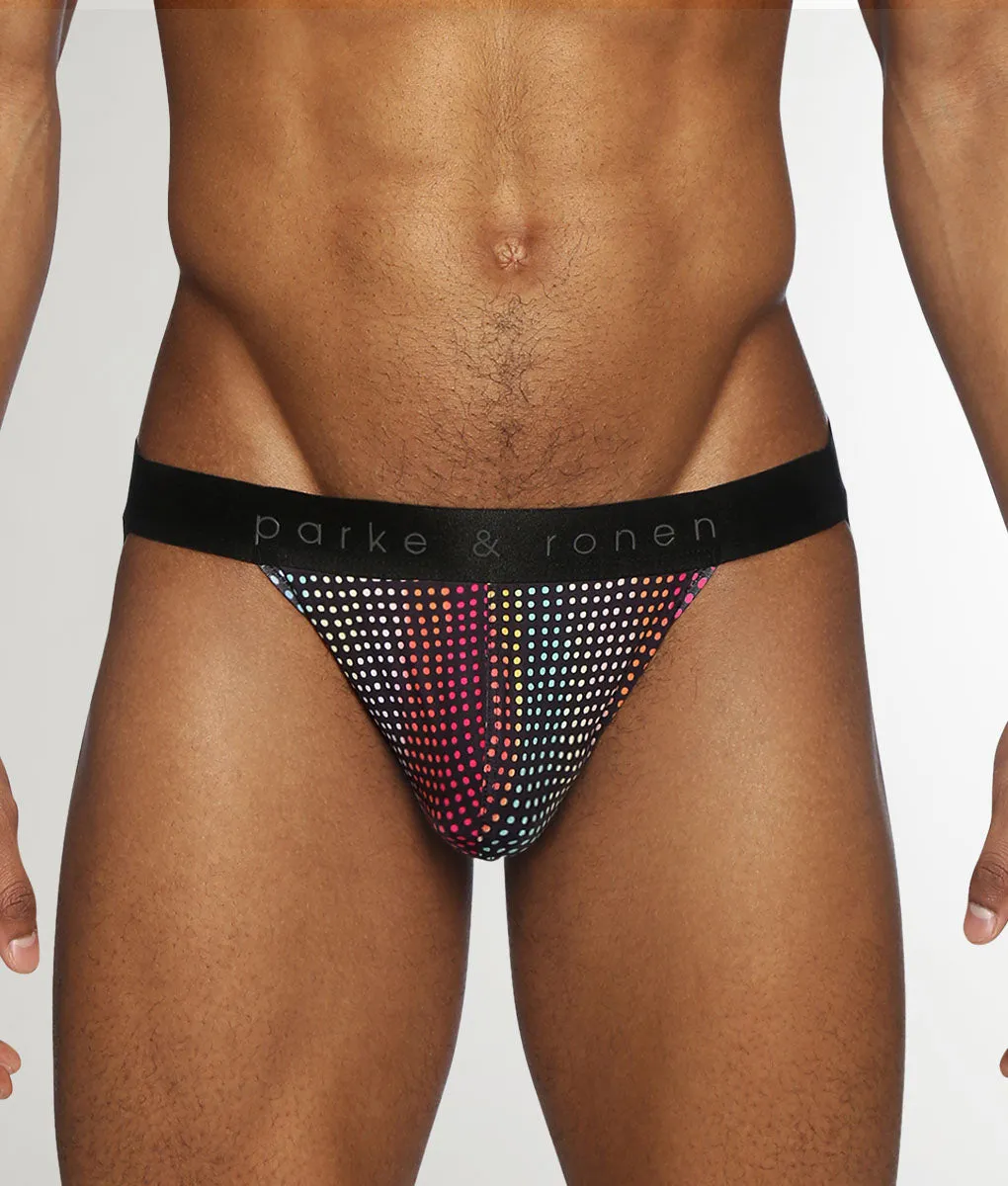 Parke & Ronen Pride Funfetti Jockstrap sold by Underwear Expert