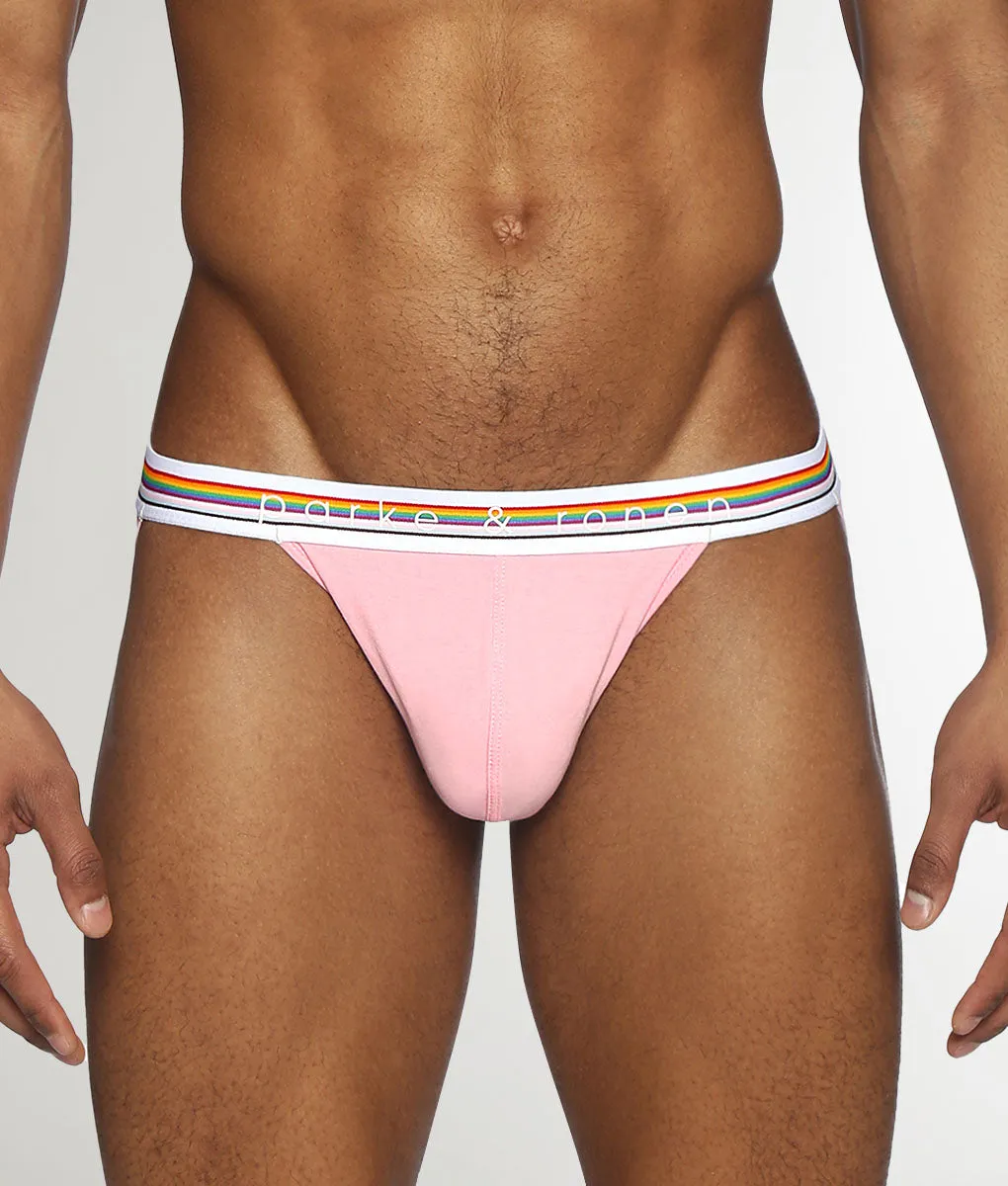 Parke & Ronen Pride Solid Jockstrap sold by Underwear Expert