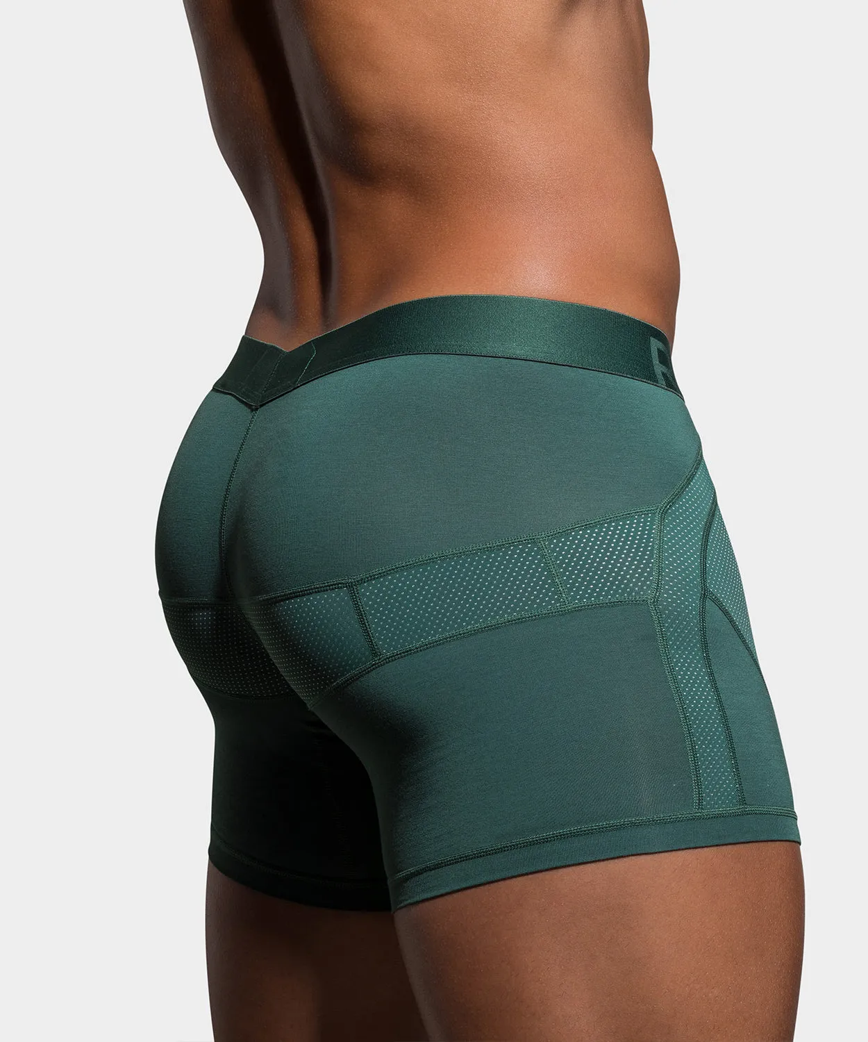 Rounderbum Hero Green Anatomic Boxer Brief sold by Underwear Expert product image thumbnail 2