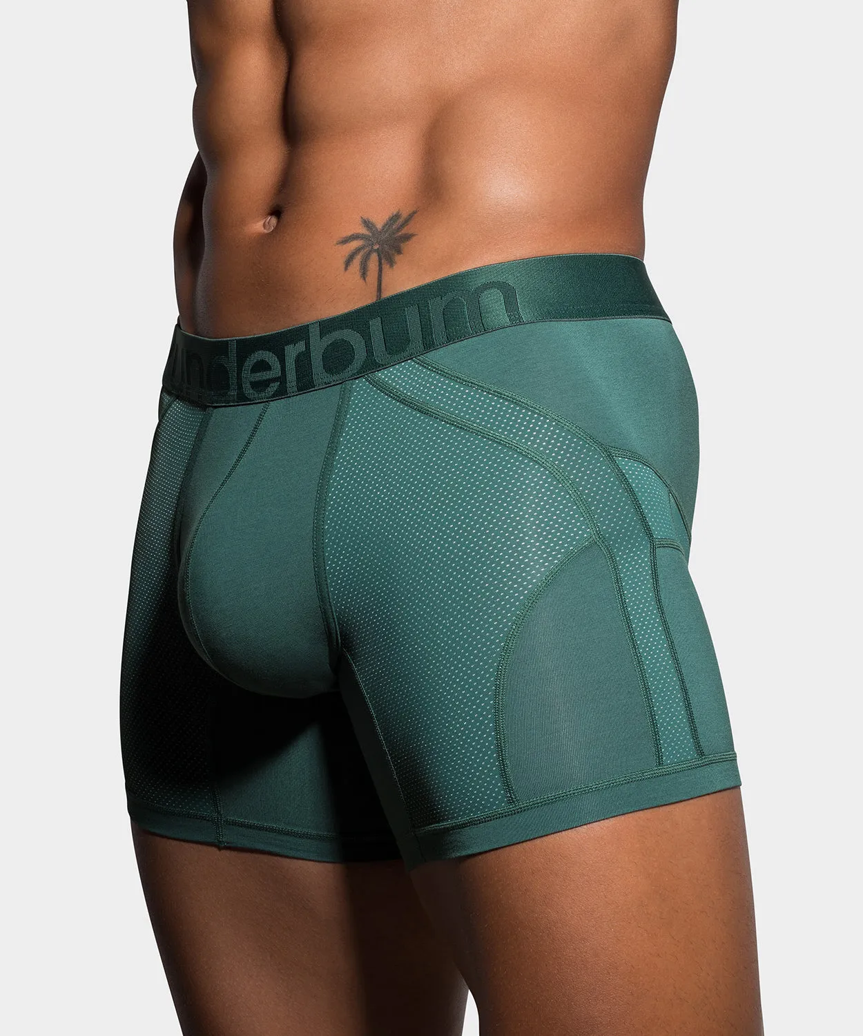 Rounderbum Hero Green Anatomic Boxer Brief sold by Underwear Expert product image thumbnail 3