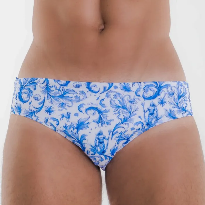 CA-RIO-CA Rei Netuno Brief Sunga - Men's Designer Swimwear sold by Underwear Expert