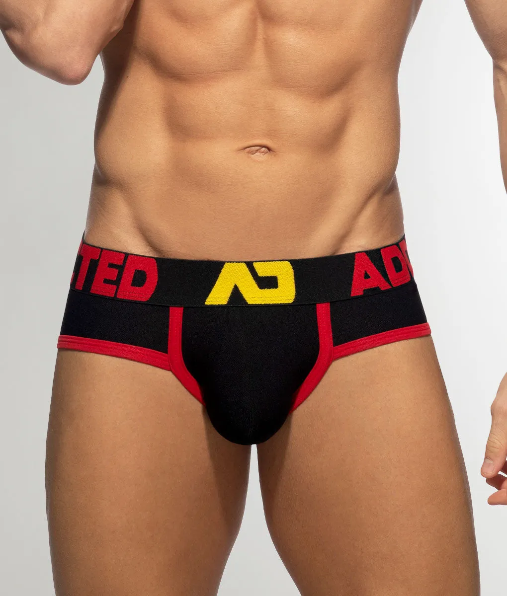 Addicted Tricolor Pique Brief sold by Underwear Expert