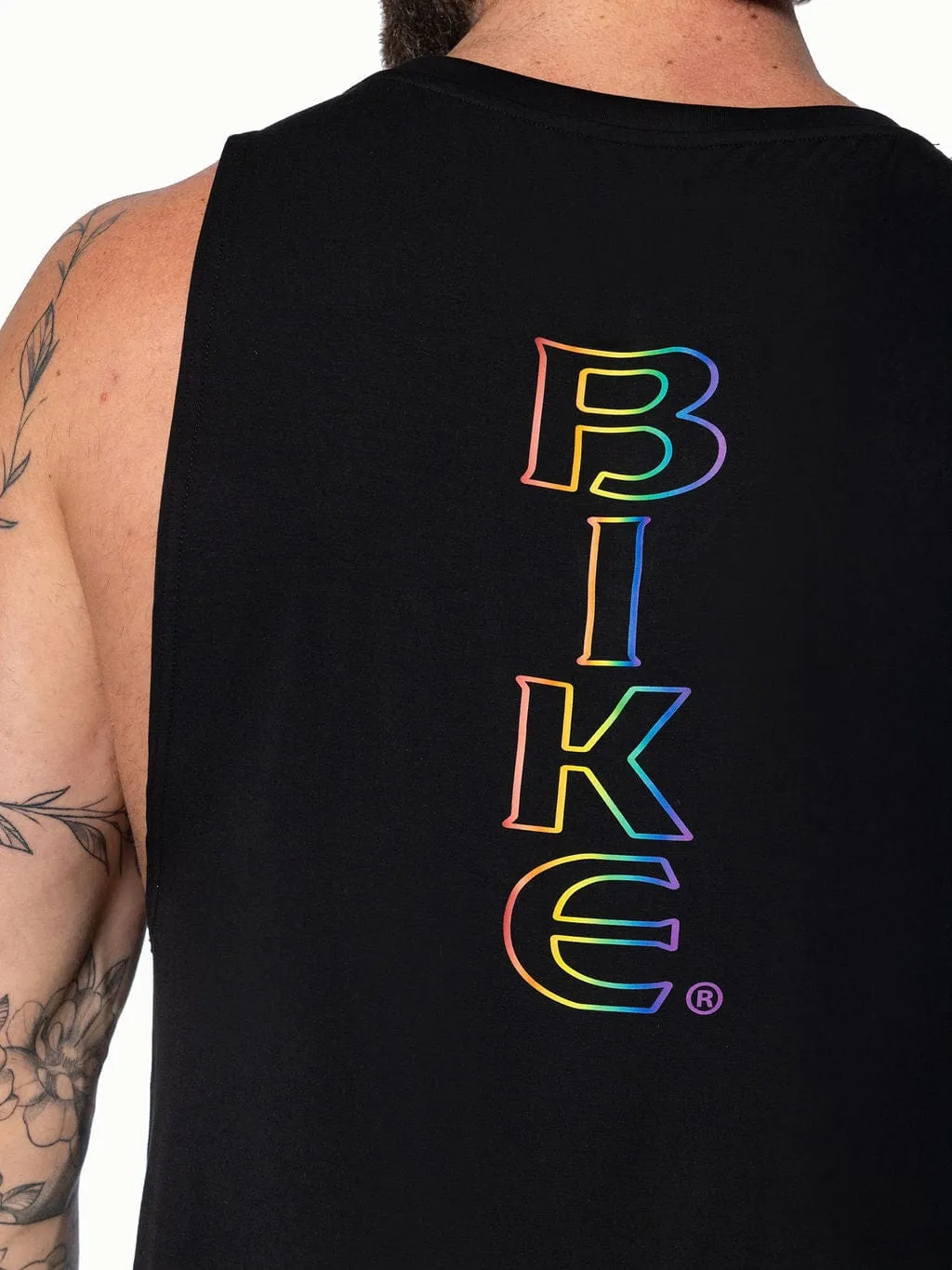 Bike Athletic Crop Pride Tank sold by Underwear Expert product image thumbnail 3