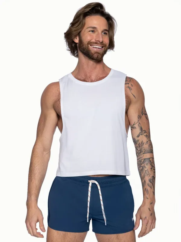 Bike Athletic Crop Pride Tank sold by Underwear Expert