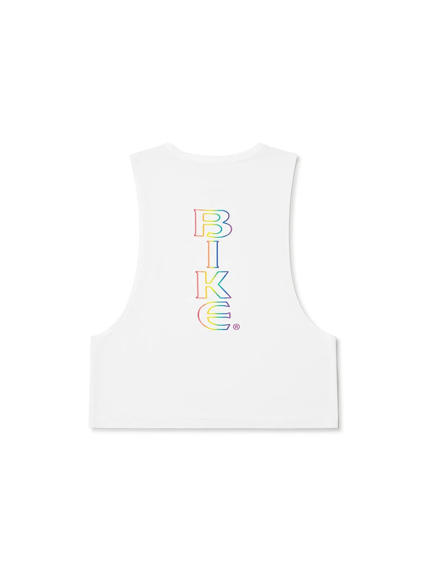 Bike Athletic Crop Pride Tank sold by Underwear Expert product image thumbnail 4