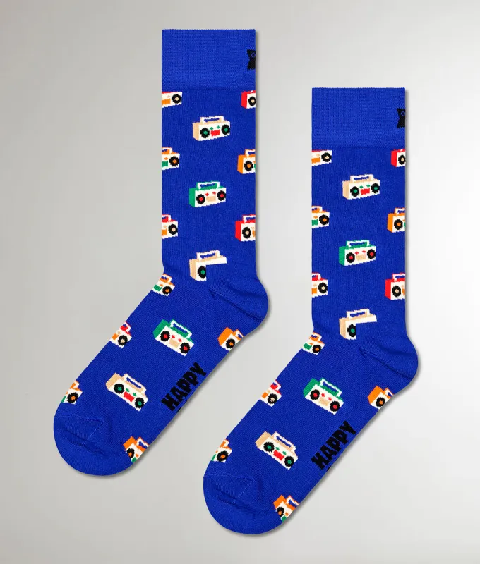 Happy Socks Boom Box Sock sold by Underwear Expert