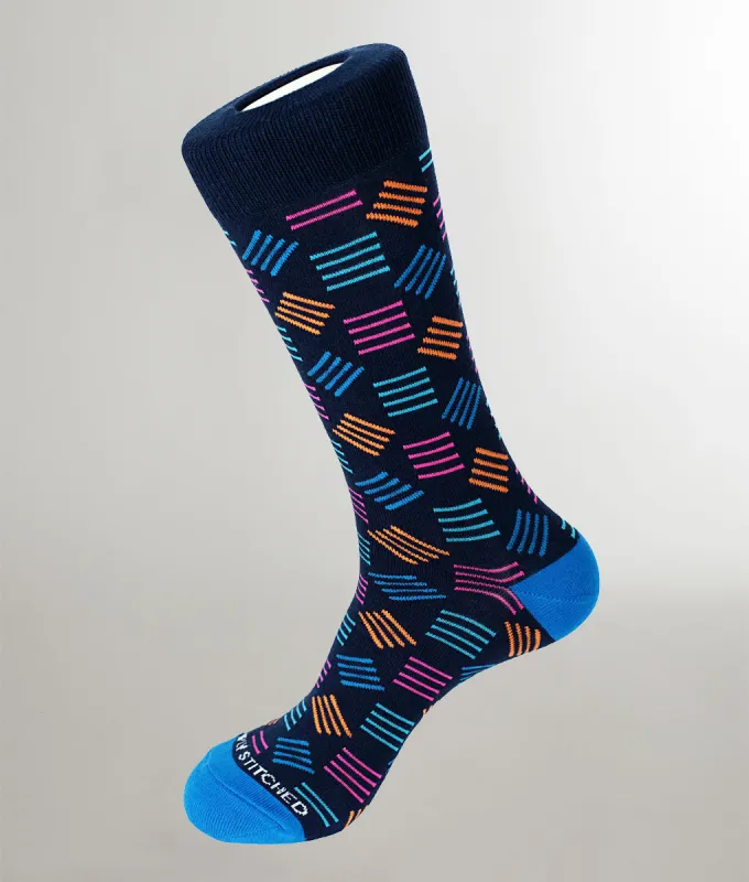 Unsimply Stitched Stacks Crew Sock sold by Underwear Expert