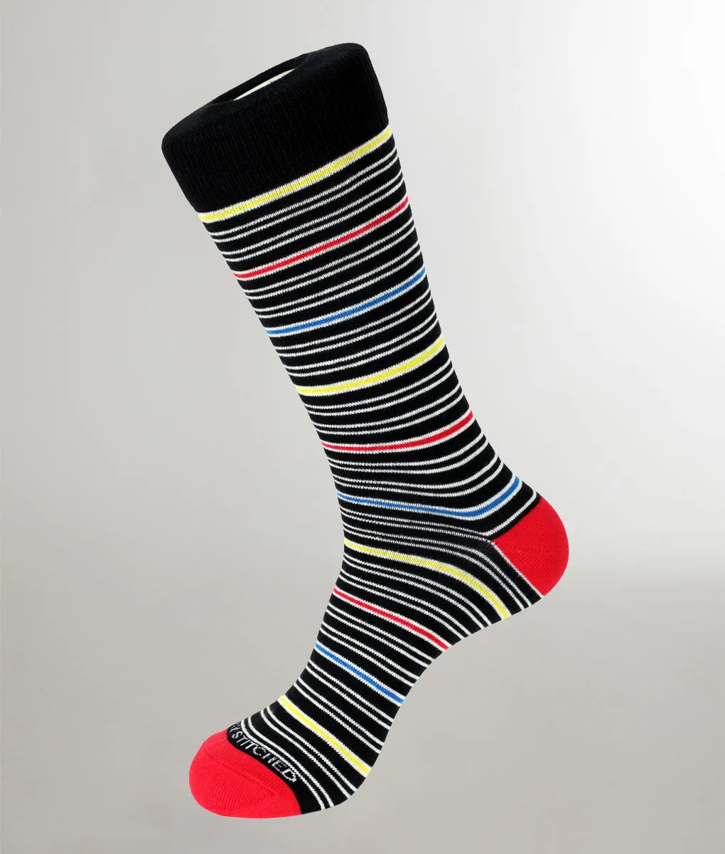 Unsimply Stitched Twin Stripe Sock sold by Underwear Expert