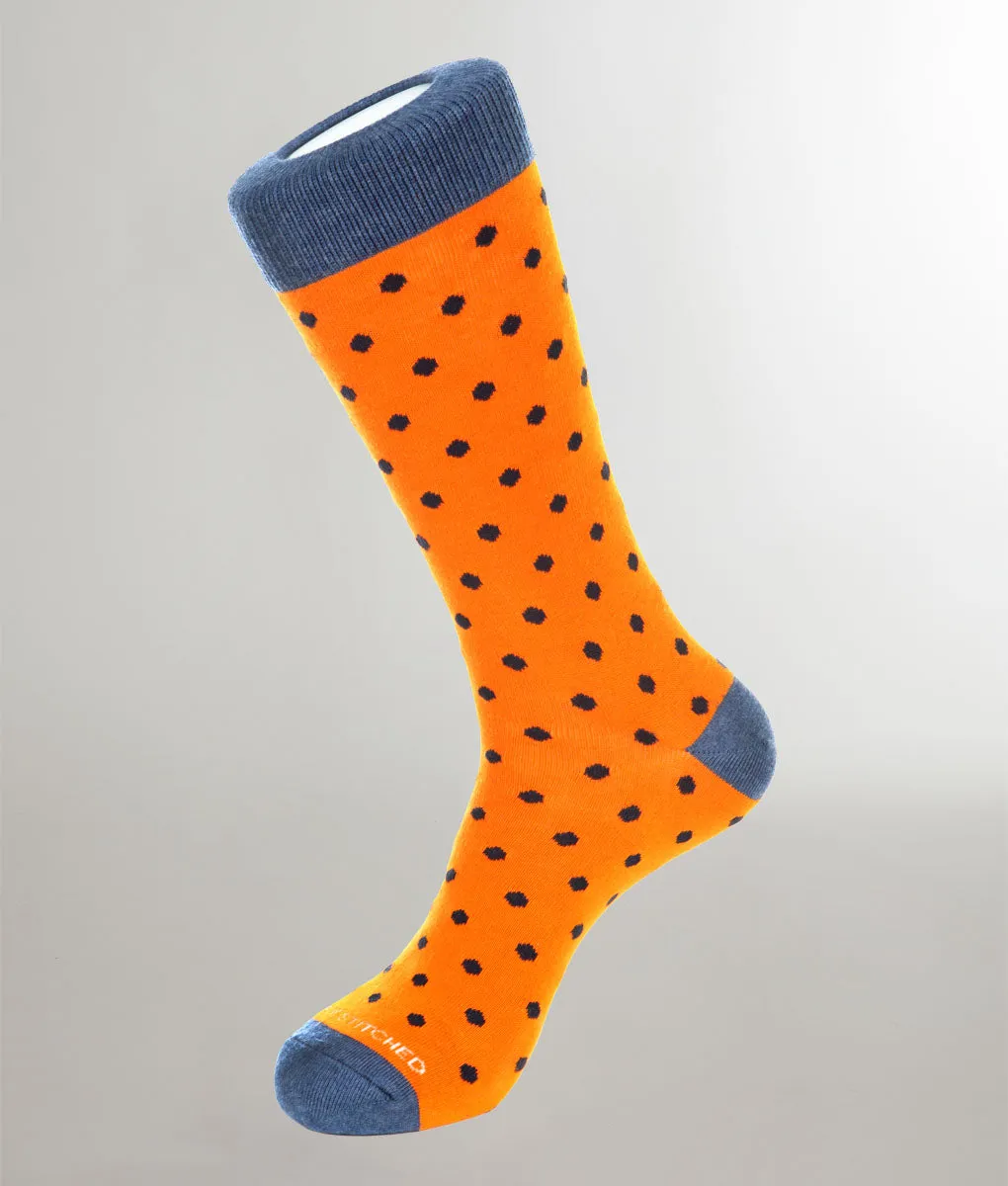 Unsimply Stitched Simple Polka Dot Sock sold by Underwear Expert