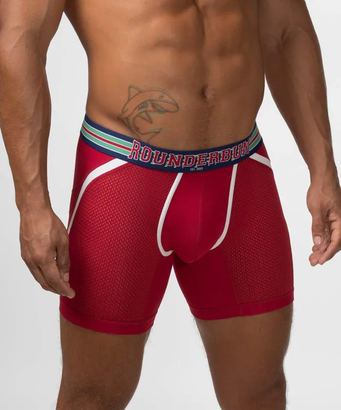 Rounderbum Varsity Anatomic Boxer Brief sold by Underwear Expert