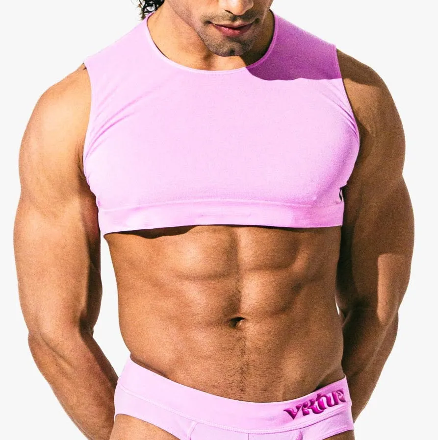 Virtue Mini Crop Top Pink sold by Underwear Expert