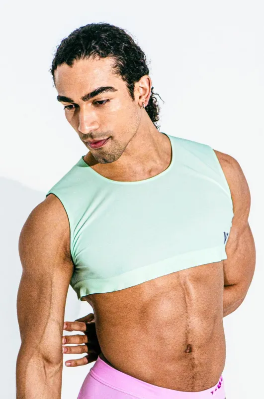 Virtue Mini Crop Top Mint sold by Underwear Expert