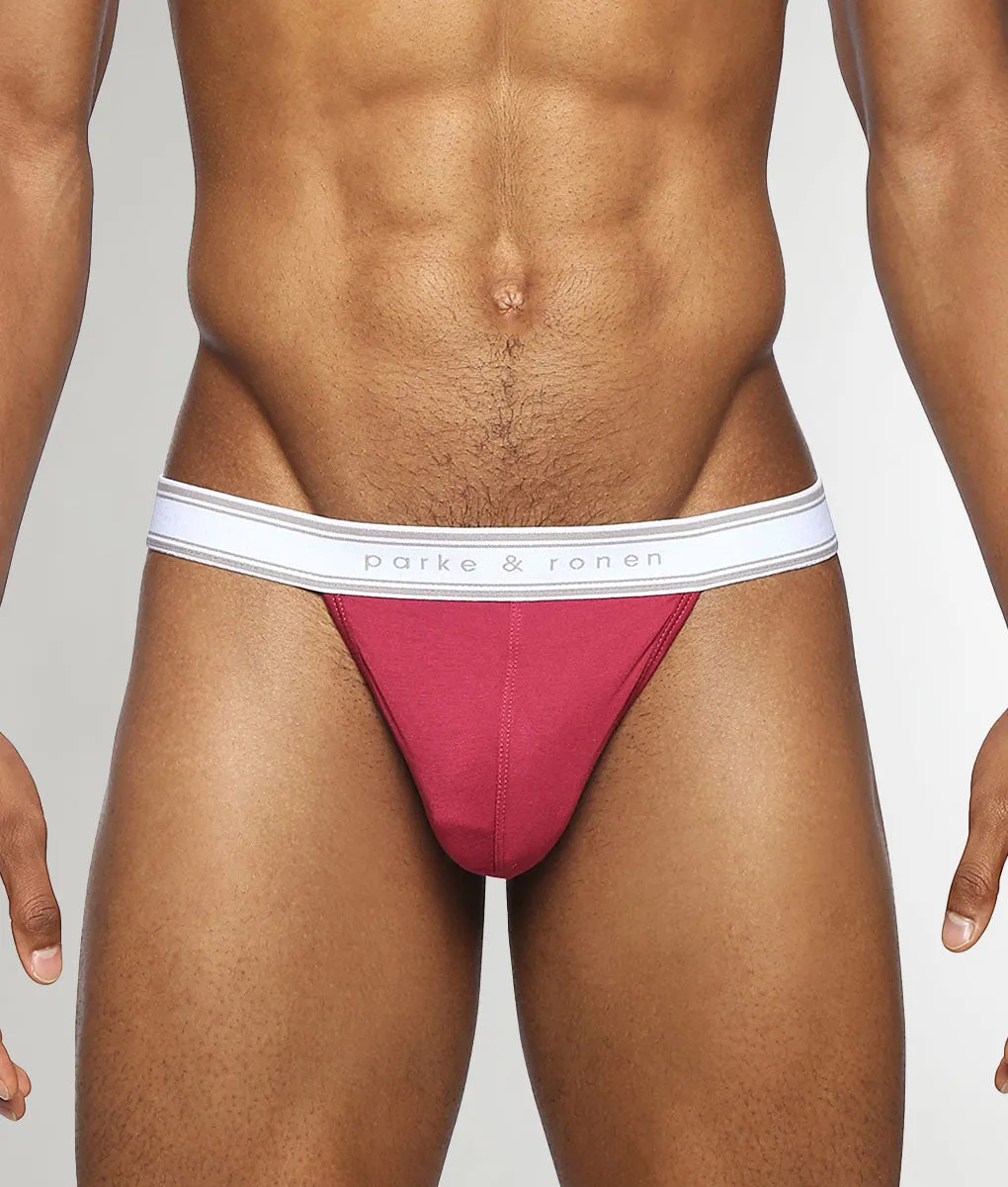 Parke & Ronen Retro Solid Thong sold by Underwear Expert product image thumbnail 4
