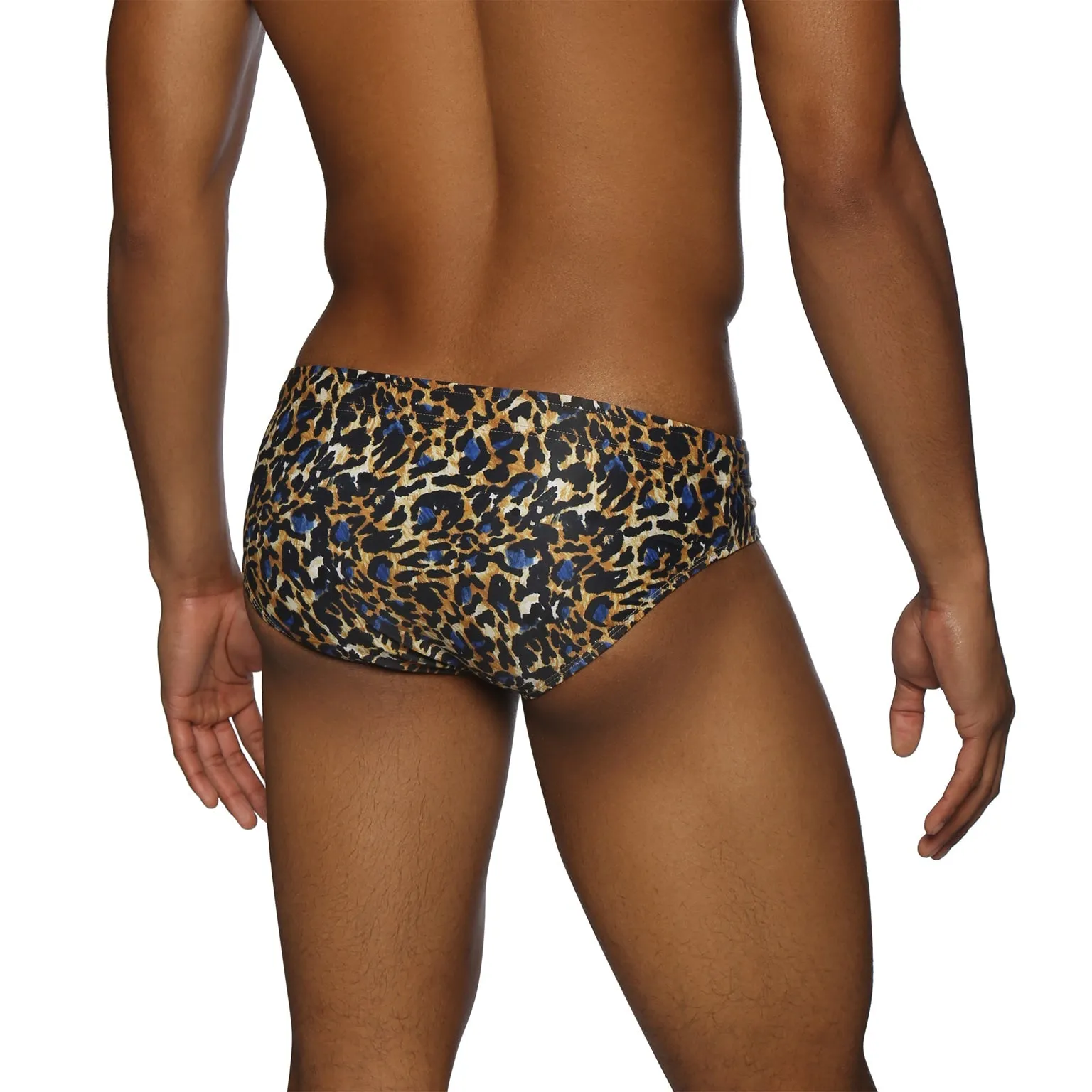 Parke & Ronen New Spring '25 Jaguar Gold Printed Meridian Bikini Brief sold by Underwear Expert product image thumbnail 2