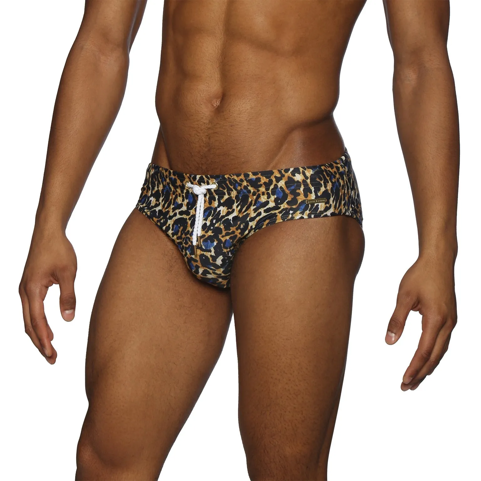 Parke & Ronen New Spring '25 Jaguar Gold Printed Meridian Bikini Brief sold by Underwear Expert product image thumbnail 3
