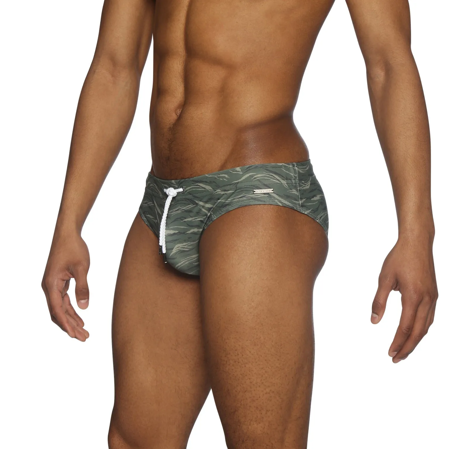 Parke & Ronen Army Waves Printed Meridian Bikini Brief sold by Underwear Expert product image thumbnail 3