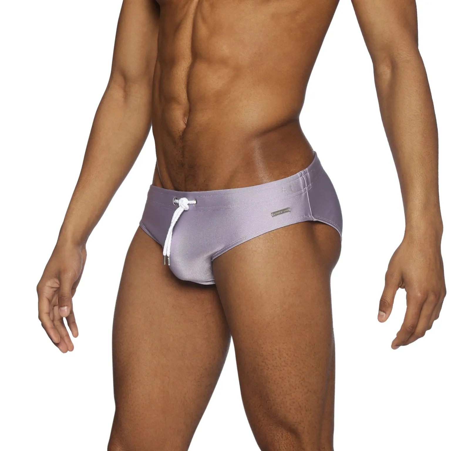 Parke & Ronen Slate Violet Metallic Meridian Bikini Brief sold by Underwear Expert product image thumbnail 3