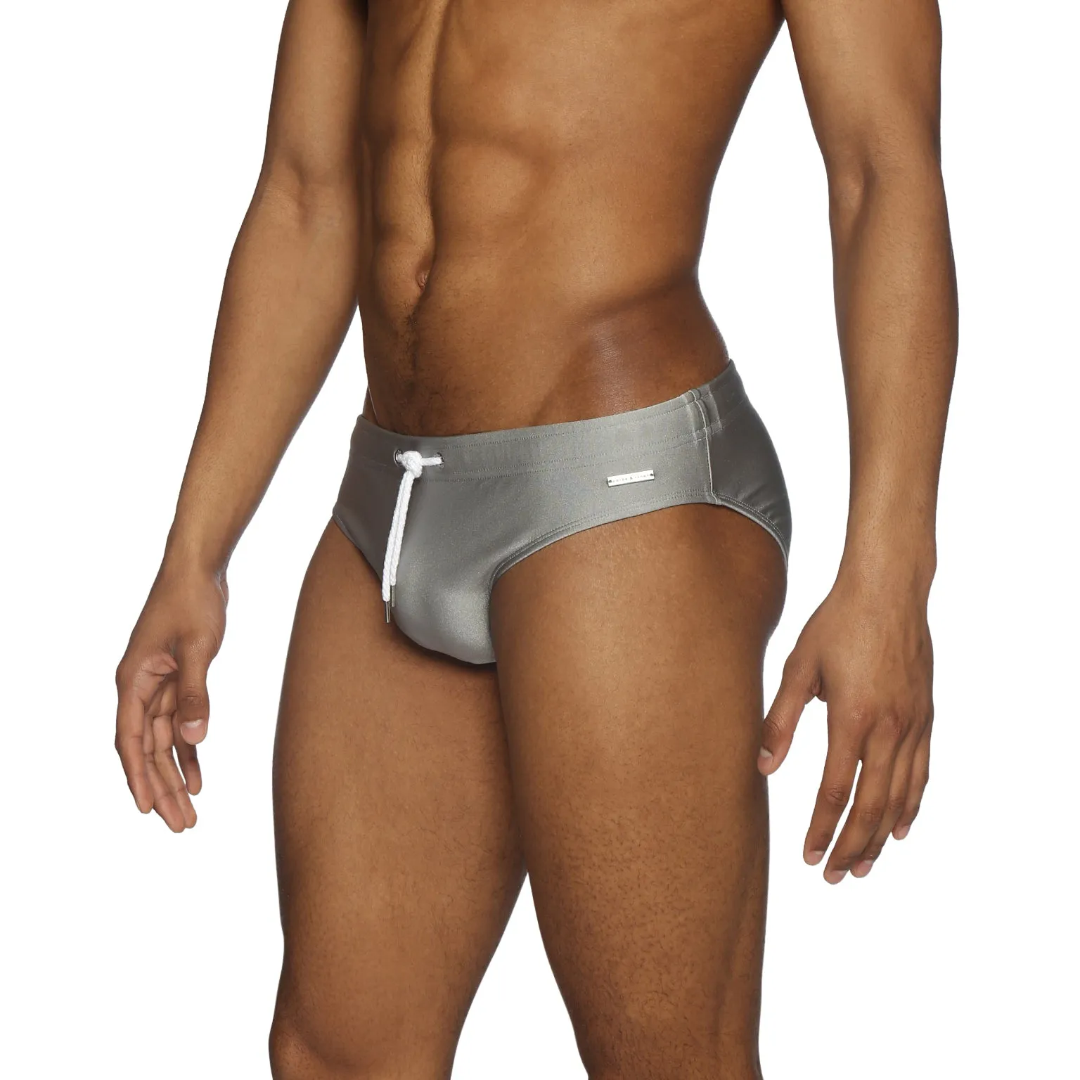Parke & Ronen Platinum Metallic Meridian Bikini Brief sold by Underwear Expert product image thumbnail 3