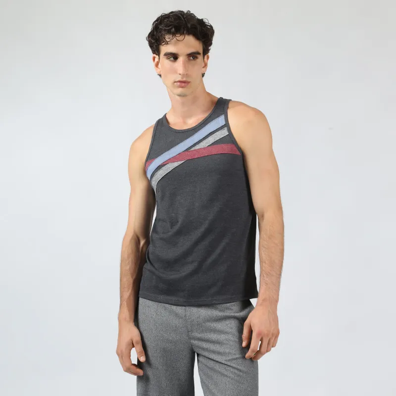 Parke & Ronen  Graphite Echelon Tank made by Parke & Ronen