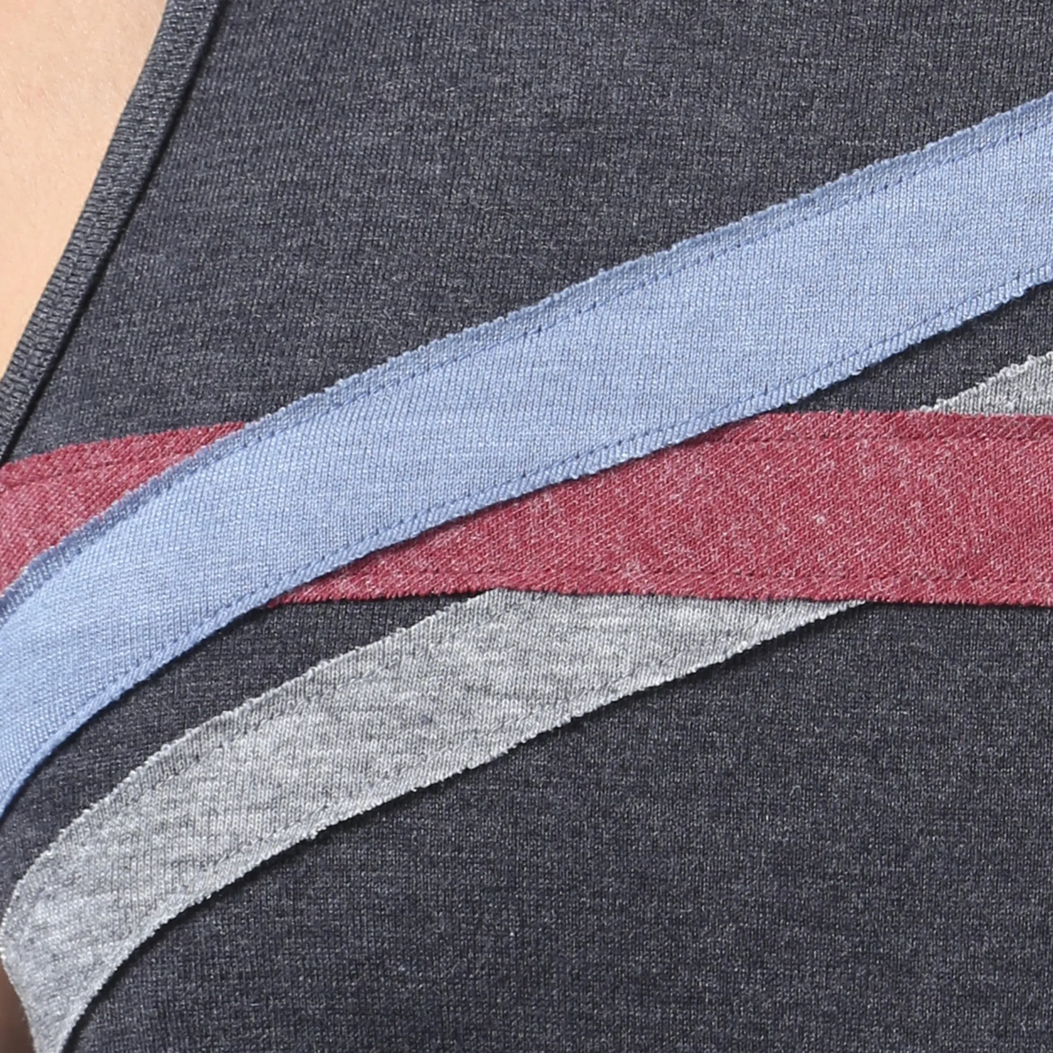 Parke & Ronen Graphite Echelon Tank sold by Underwear Expert product image thumbnail 5