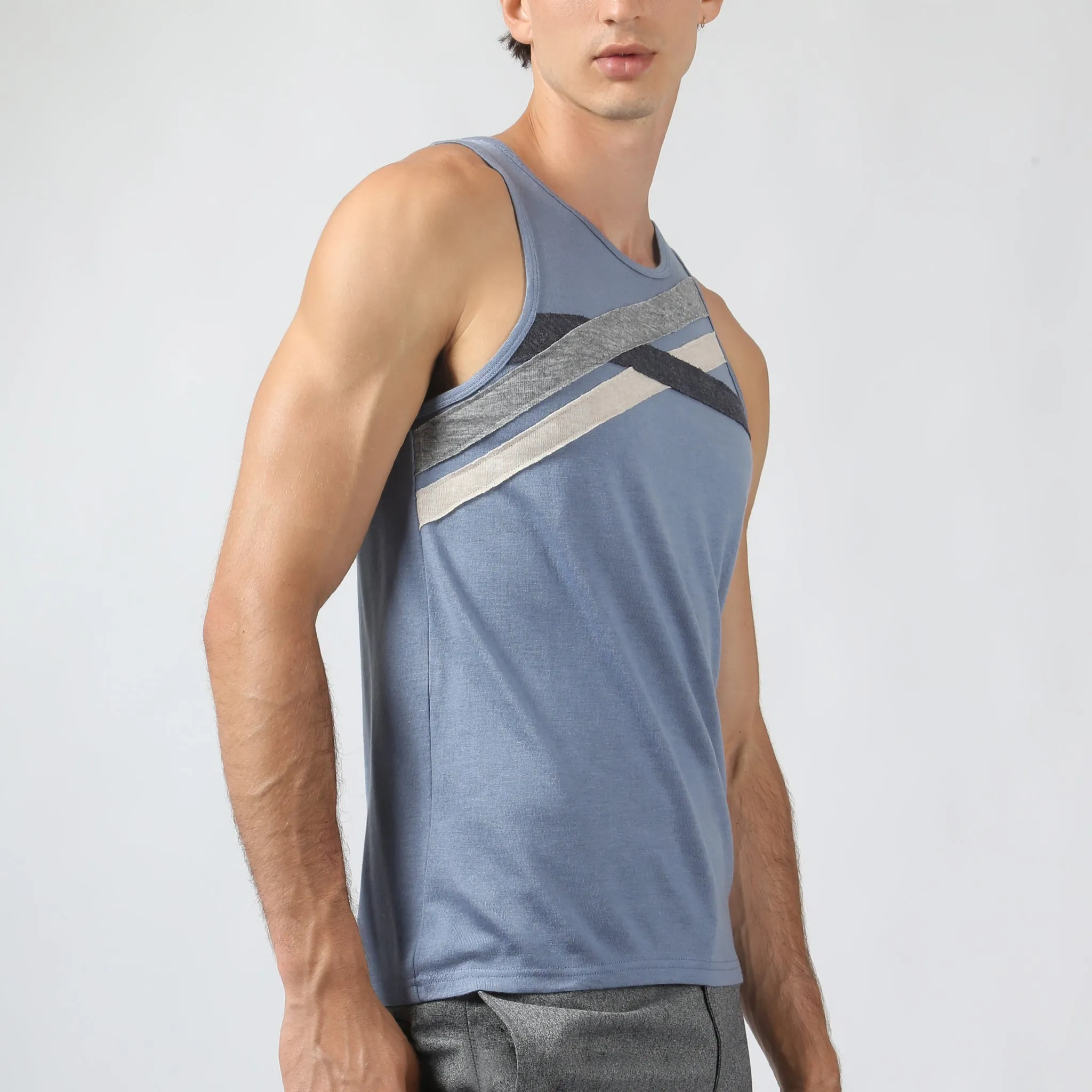 Parke & Ronen Stonewash Echelon Tank sold by Underwear Expert product image thumbnail 3