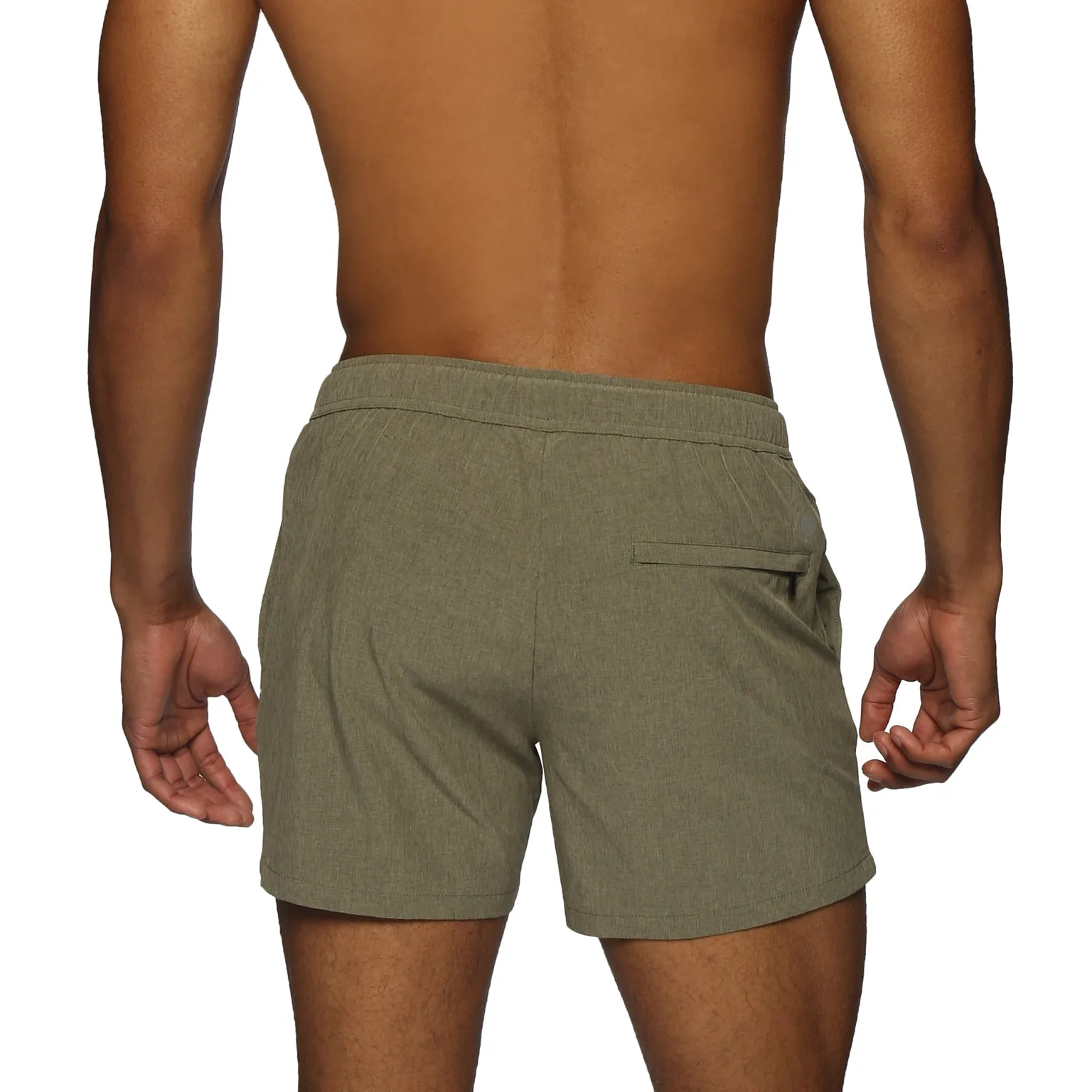 Parke & Ronen Actionwear Army Green Knockout Boxer Short sold by Underwear Expert product image thumbnail 2