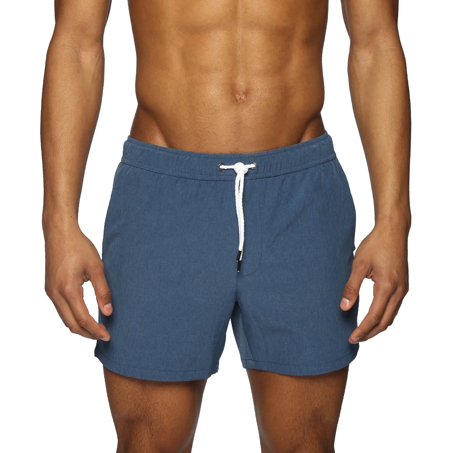 Parke & Ronen Actionwear North Sea Blue Knockout Boxer Short sold by Underwear Expert
