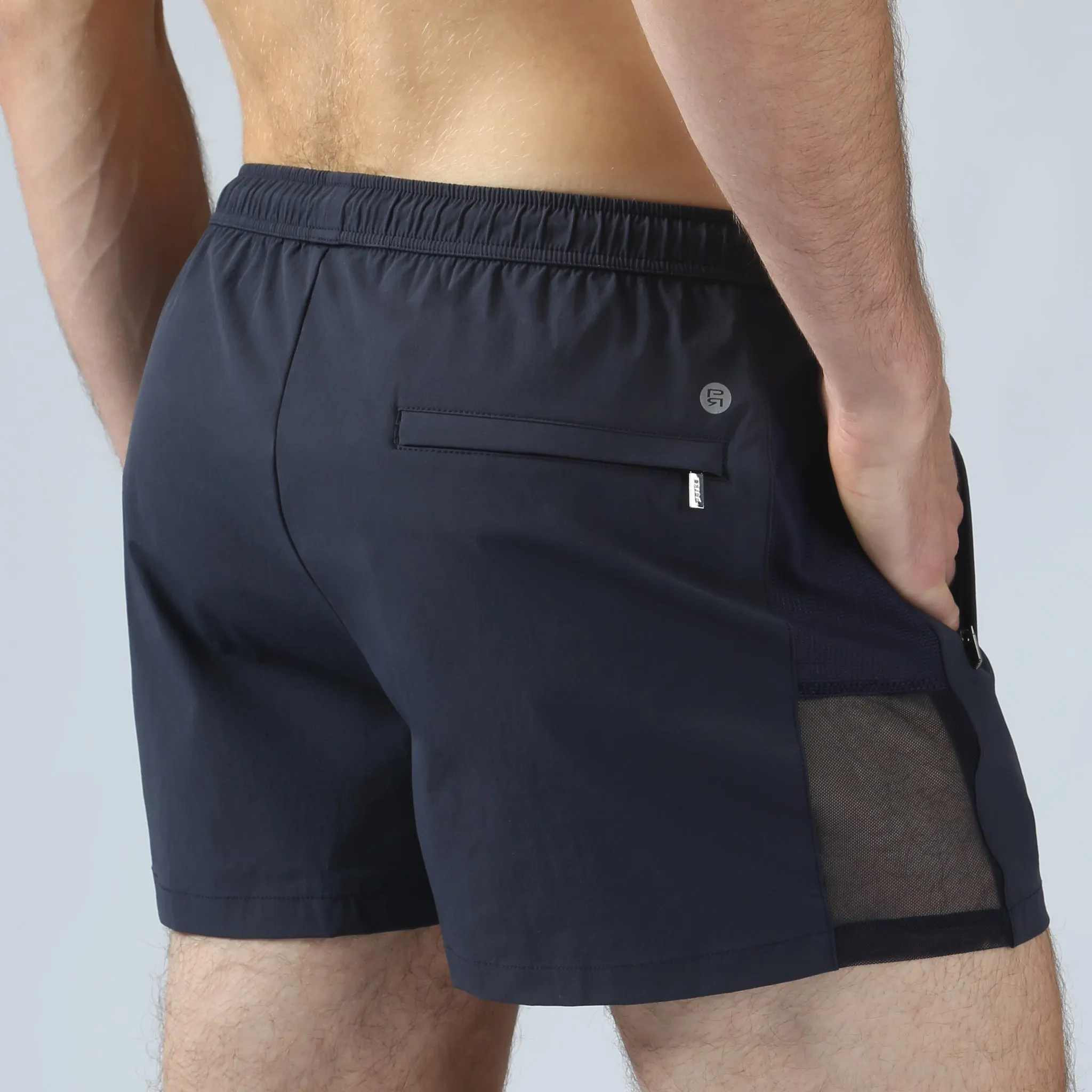 Parke & Ronen Actionwear Navy Alpine Short sold by Underwear Expert product image thumbnail 2