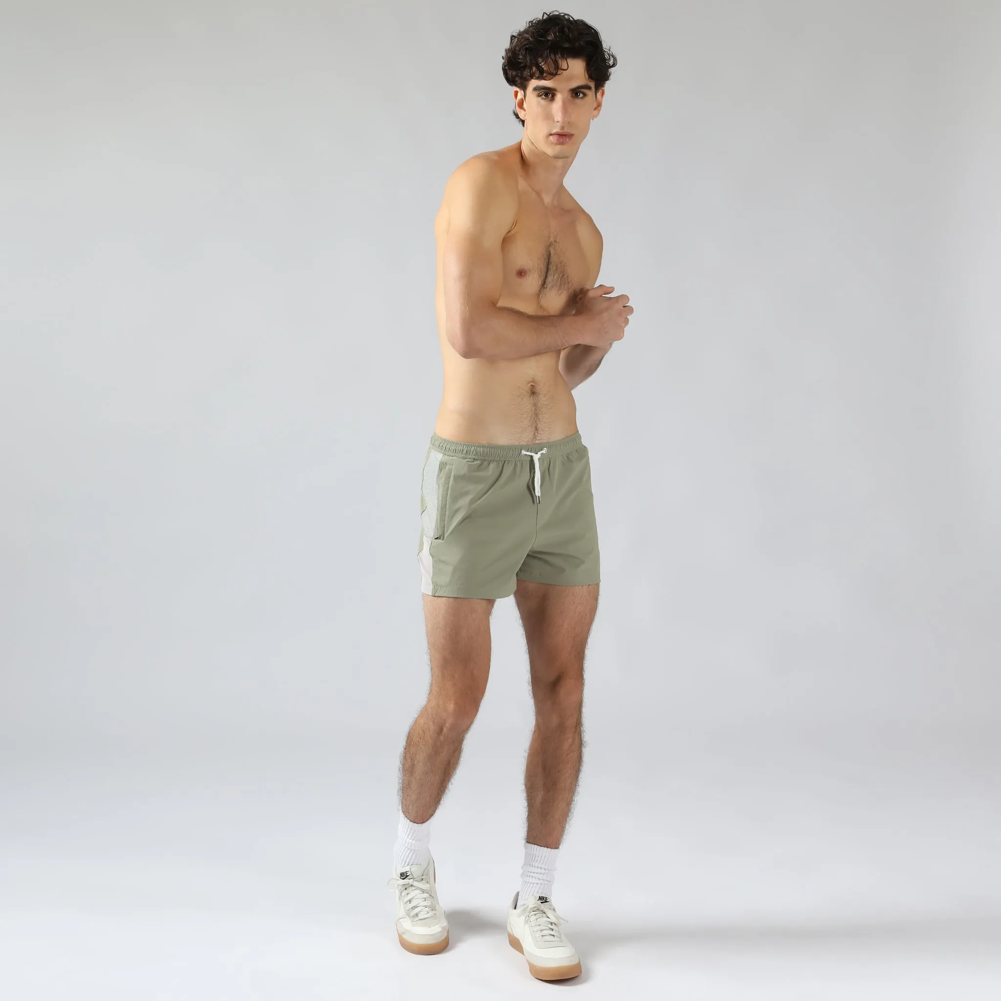 Parke & Ronen Actionwear Lime Stone Alpine Short sold by Underwear Expert product image thumbnail 5