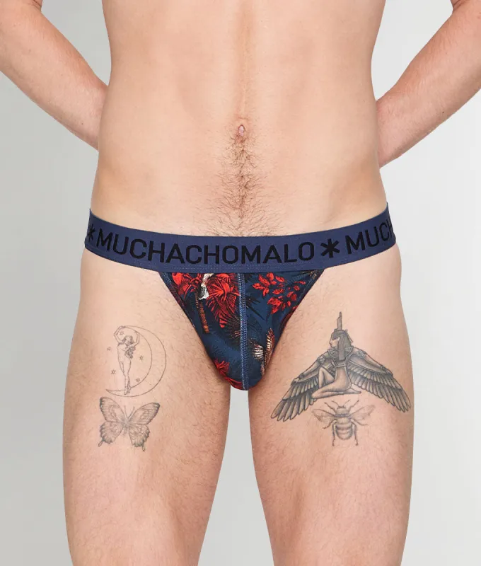 Muchachomalo Palm Birds Thong sold by Underwear Expert