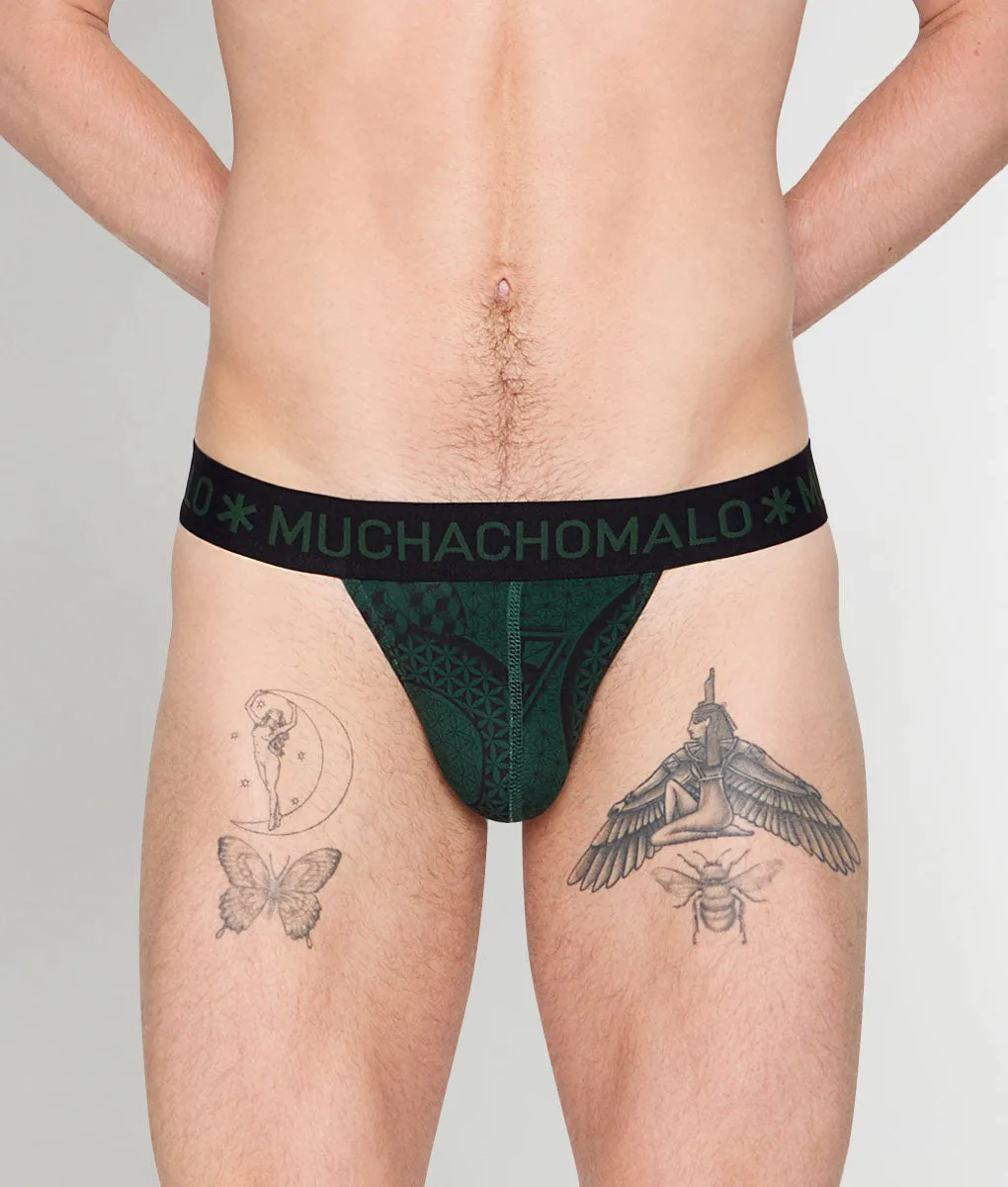 Muchachomalo Geometric Thong sold by Underwear Expert