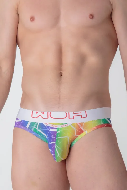 WOH Sexy Fun Mini Brief Multico Print sold by Underwear Expert