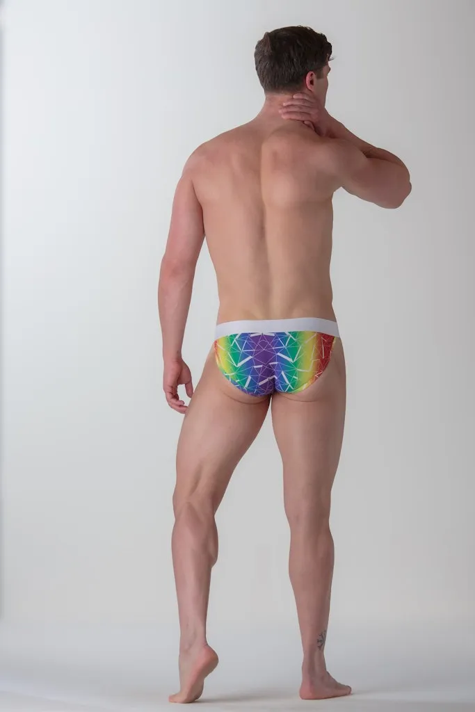 WOH Sexy Fun Tanga Brief Multico Print sold by Underwear Expert product image thumbnail 3