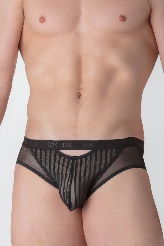 WOH Personal Allure Mini Brief Black sold by Underwear Expert