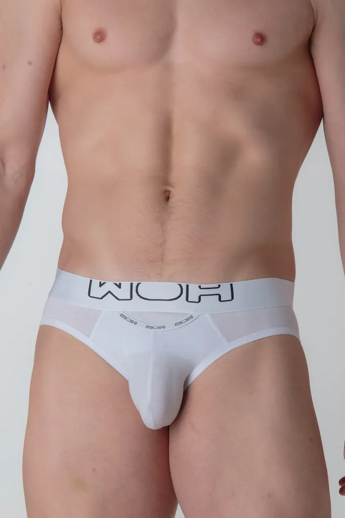 WOH Sexy Fun Mini Brief White sold by Underwear Expert
