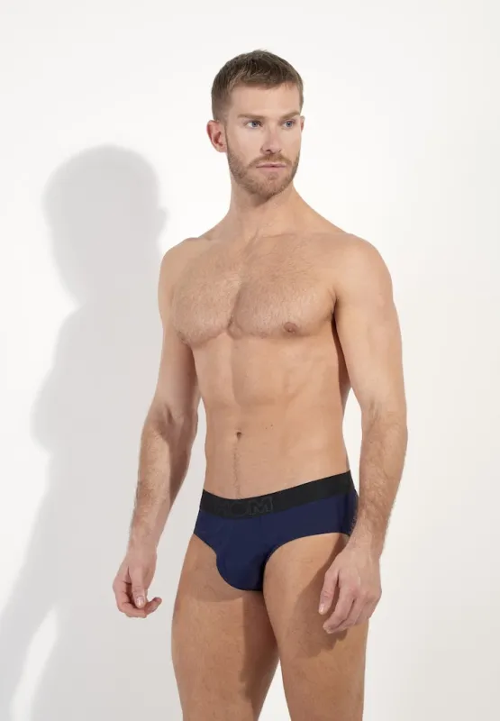 HOM Supersoft Mini Brief Navy sold by Underwear Expert