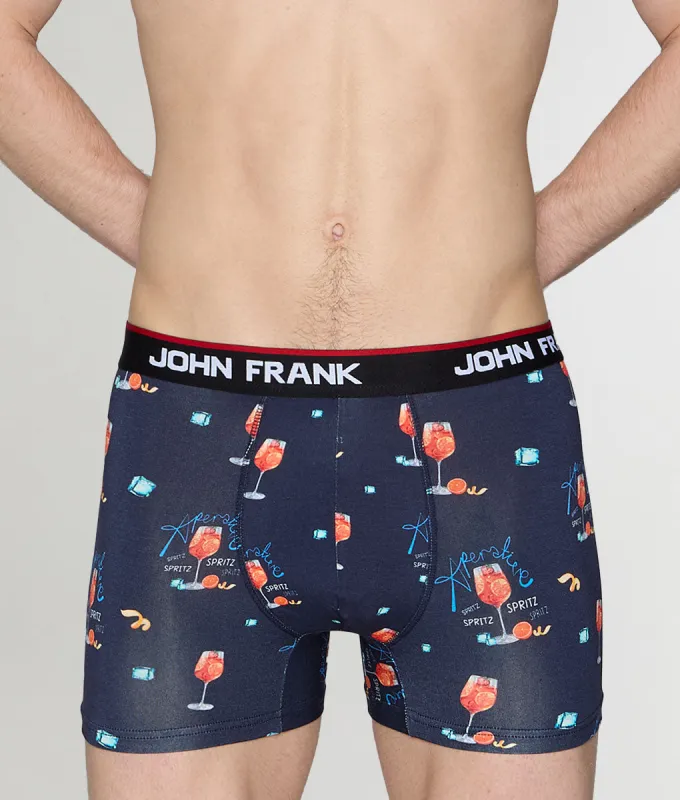 John Frank Digital World Spritz Modal Trunk sold by Underwear Expert