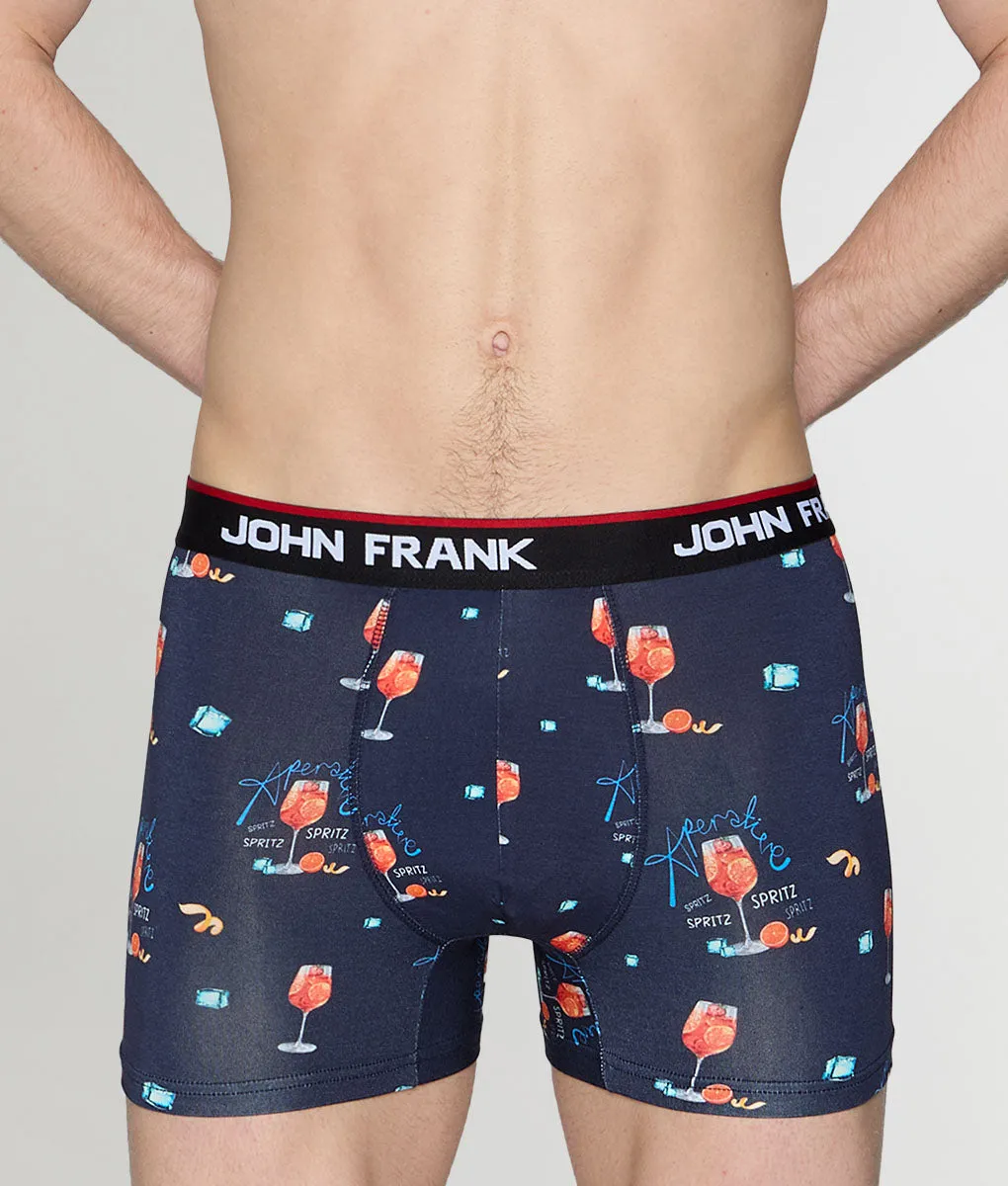 John Frank Digital World Spritz Modal Trunk sold by Underwear Expert