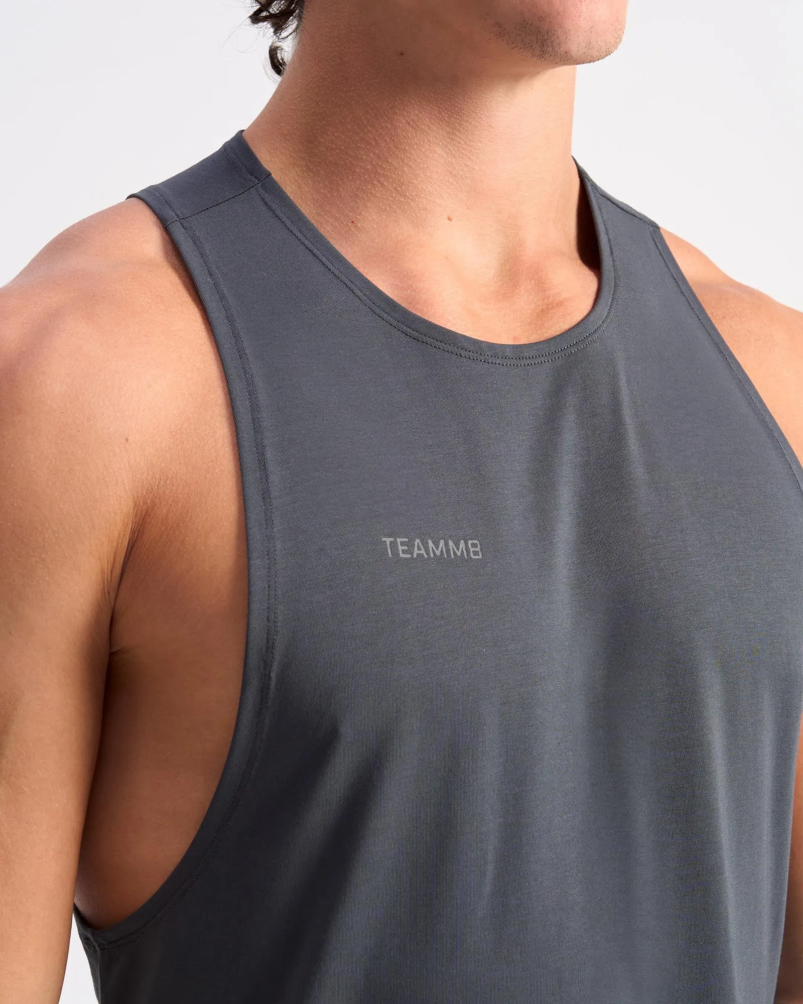 Teamm8 Pulse Tank - Gunmetal sold by Underwear Expert product image thumbnail 5