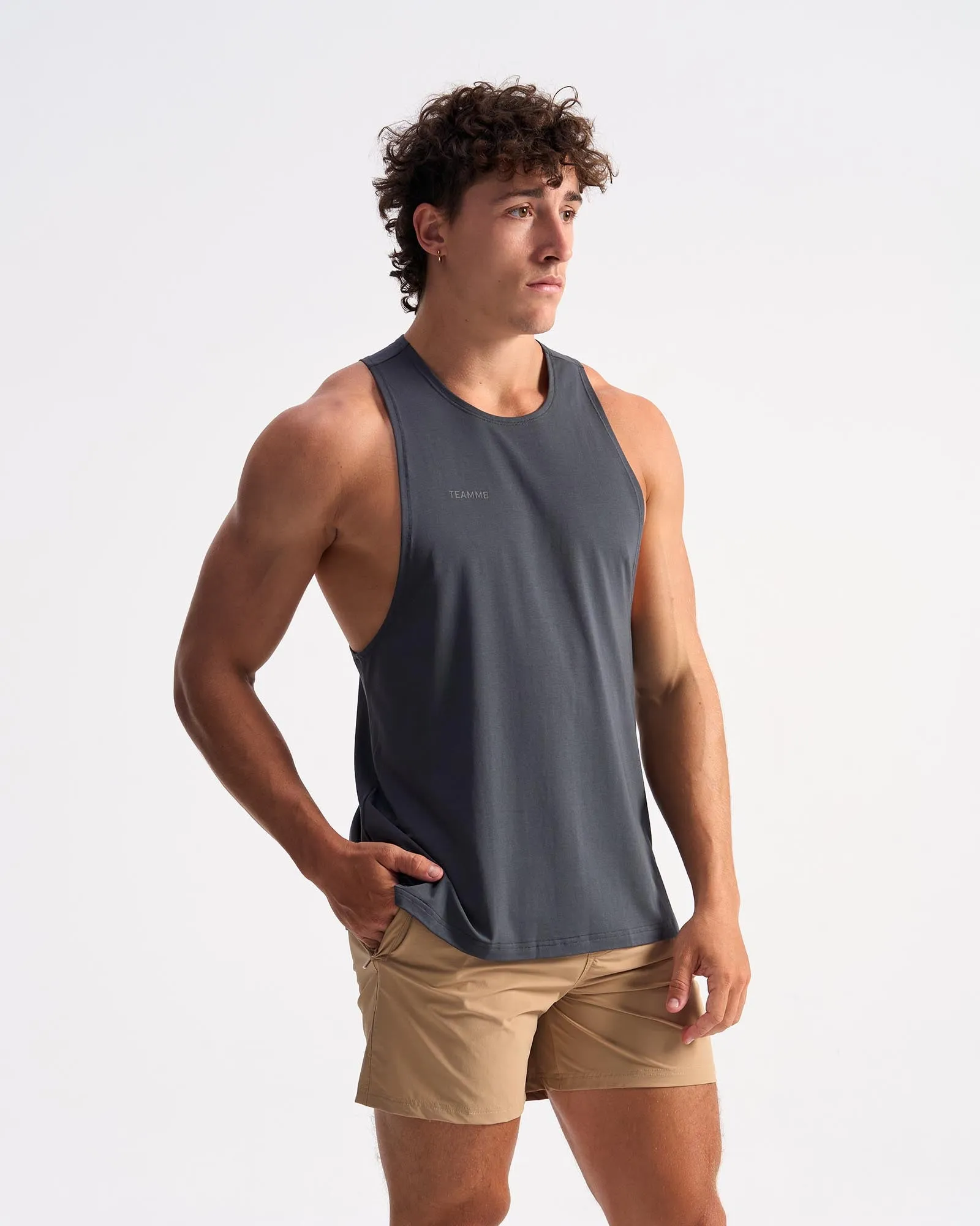 Teamm8 Pulse Tank - Gunmetal sold by Underwear Expert product image thumbnail 2