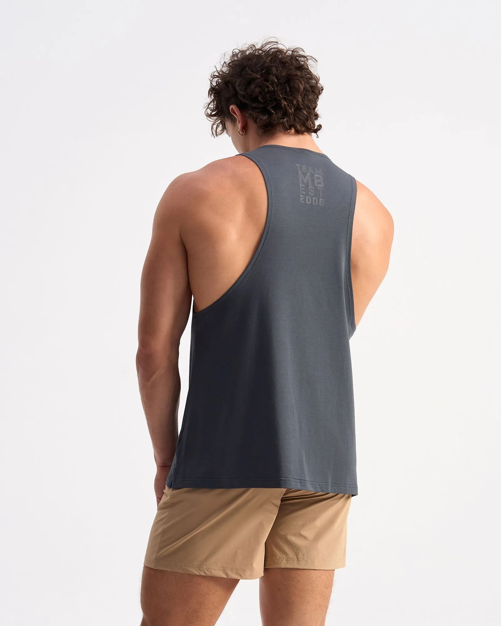 Teamm8 Pulse Tank - Gunmetal sold by Underwear Expert product image thumbnail 3