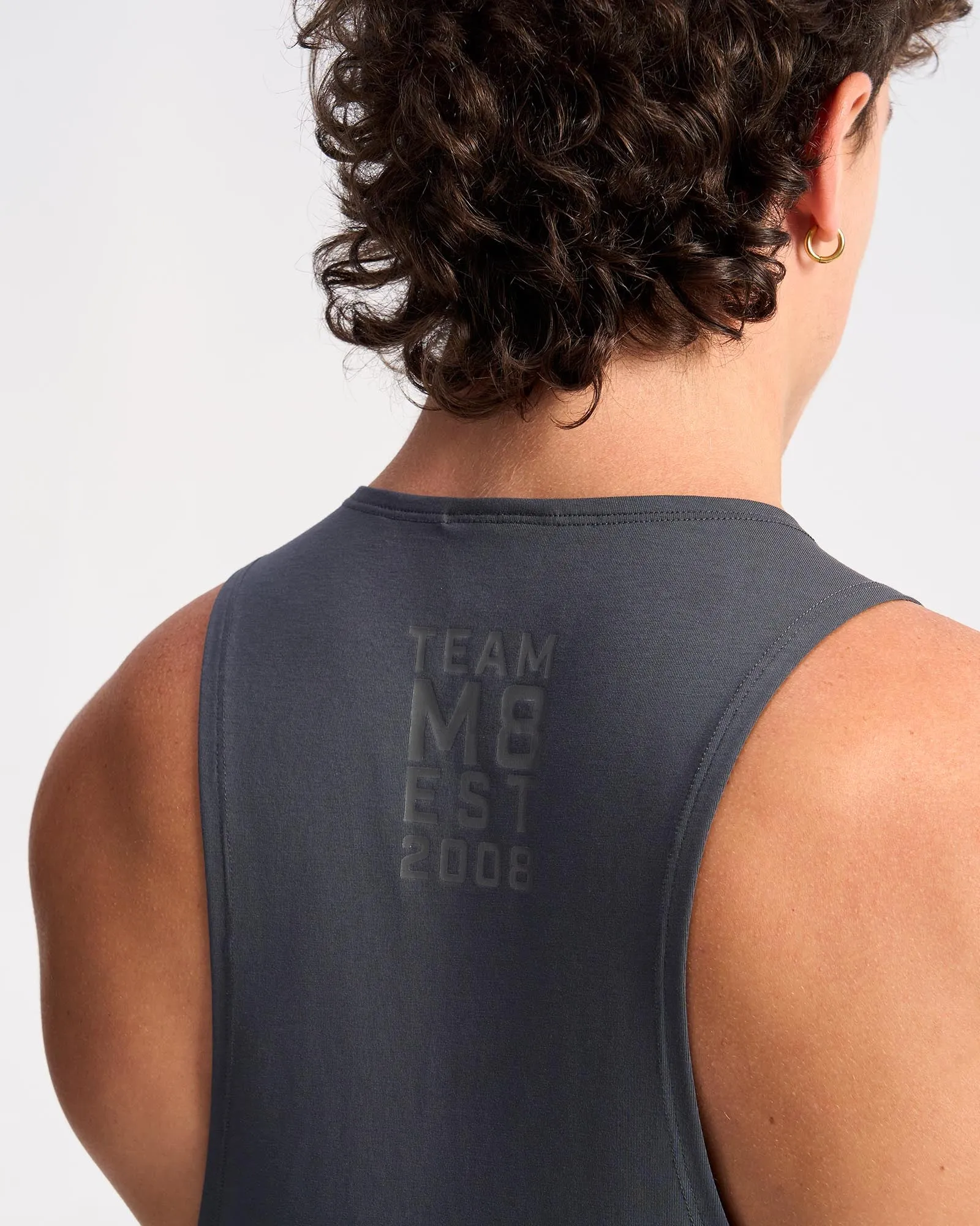Teamm8 Pulse Tank - Gunmetal sold by Underwear Expert product image thumbnail 4