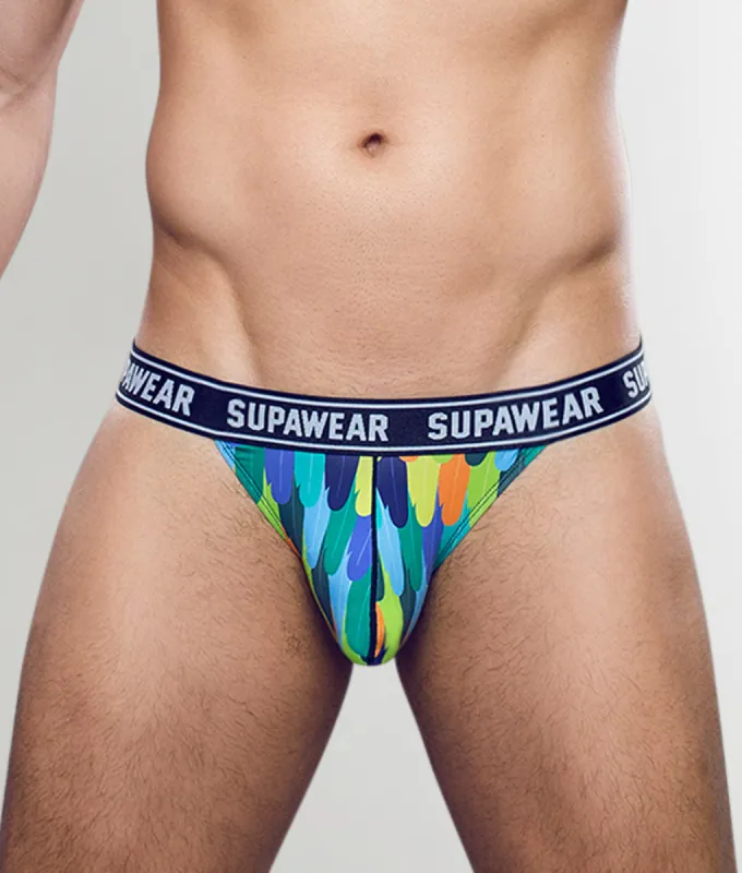 Supawear POW Jockstrap Peacock sold by Underwear Expert