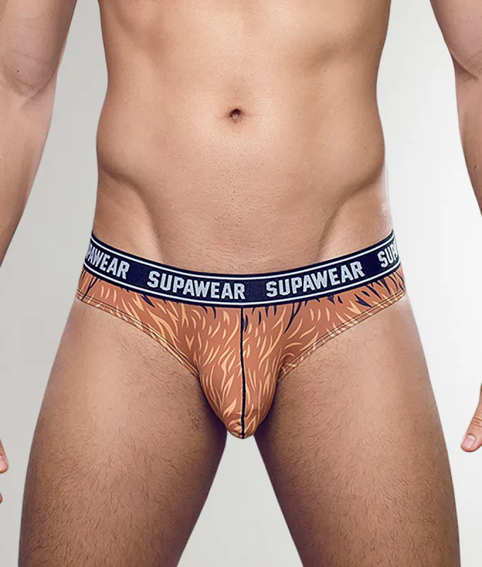 Supawear POW Brief Grizzly Bear sold by Underwear Expert