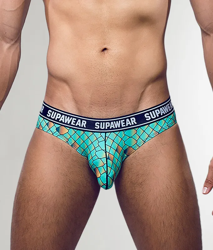 Supawear POW Brief Dragon sold by Underwear Expert